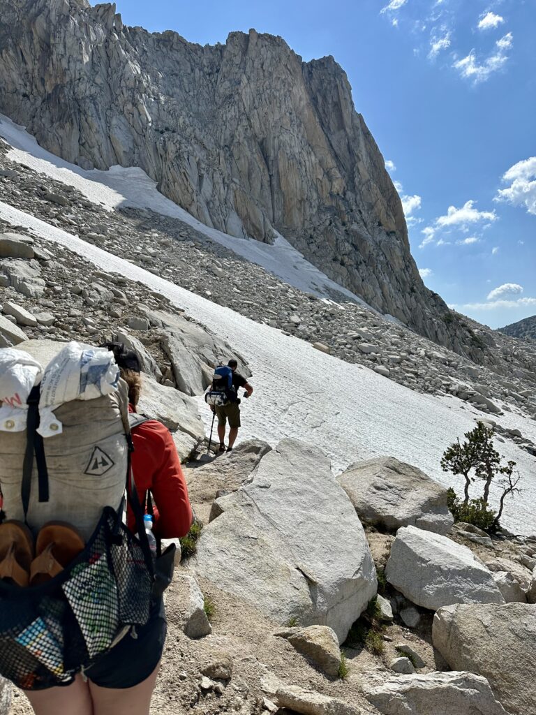 Burro Pass in Hoover Wilderness along the Benson Lake Loop